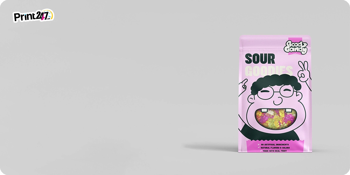 Packaging materials for gummies